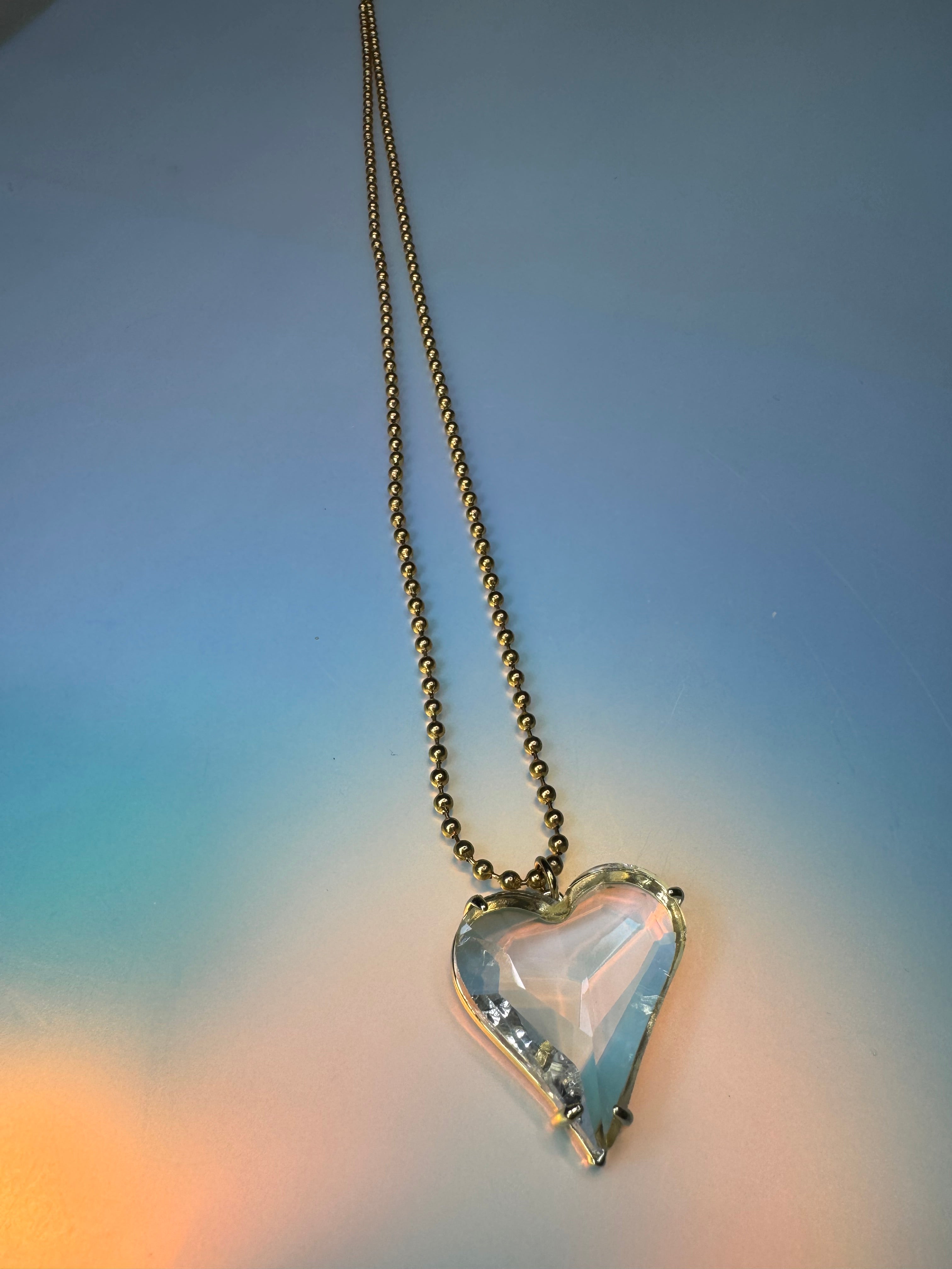 Cadena CORAZÓN DE LUZ