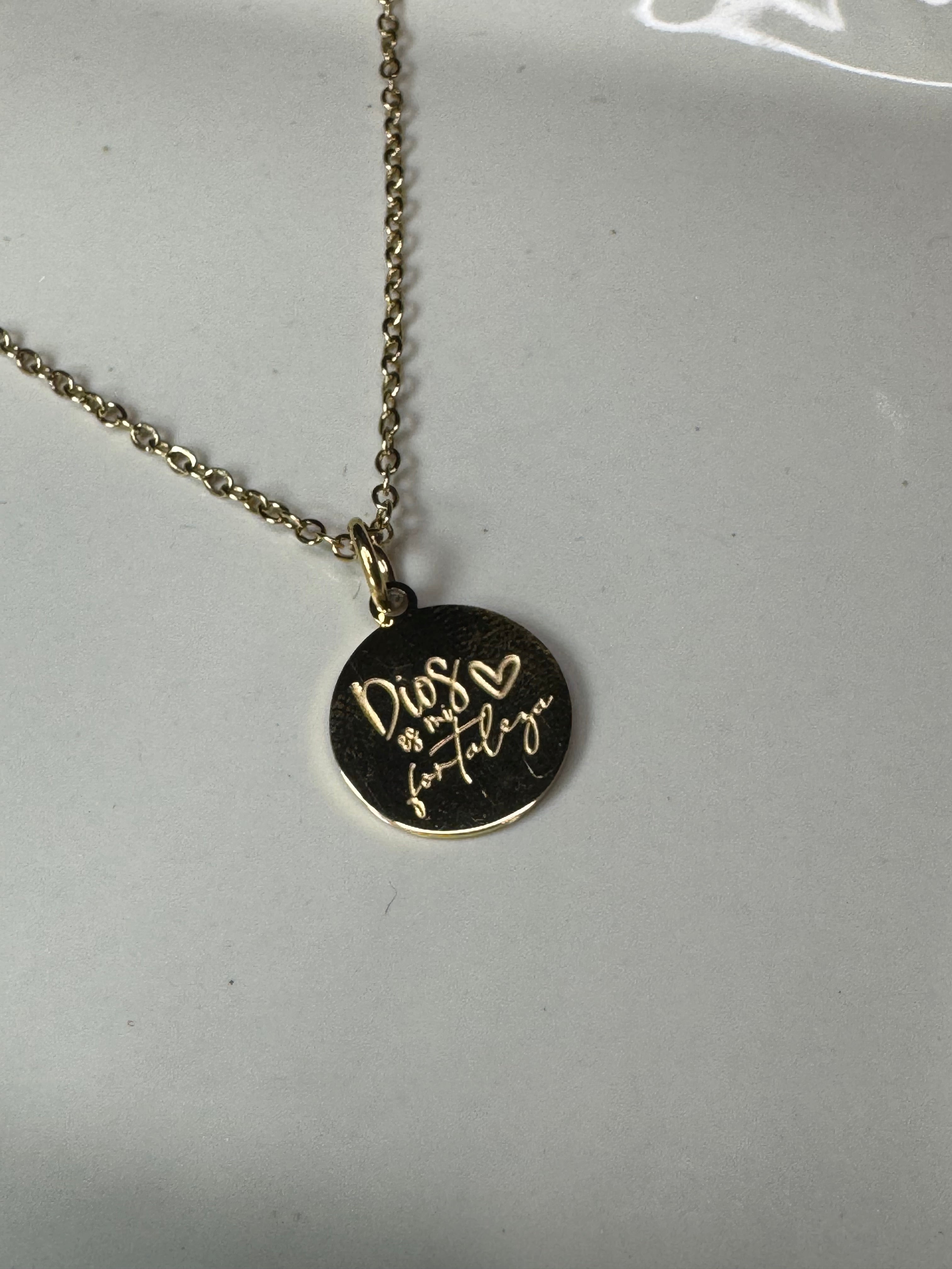 Cadena MI DIOS ES MI FORTALEZA