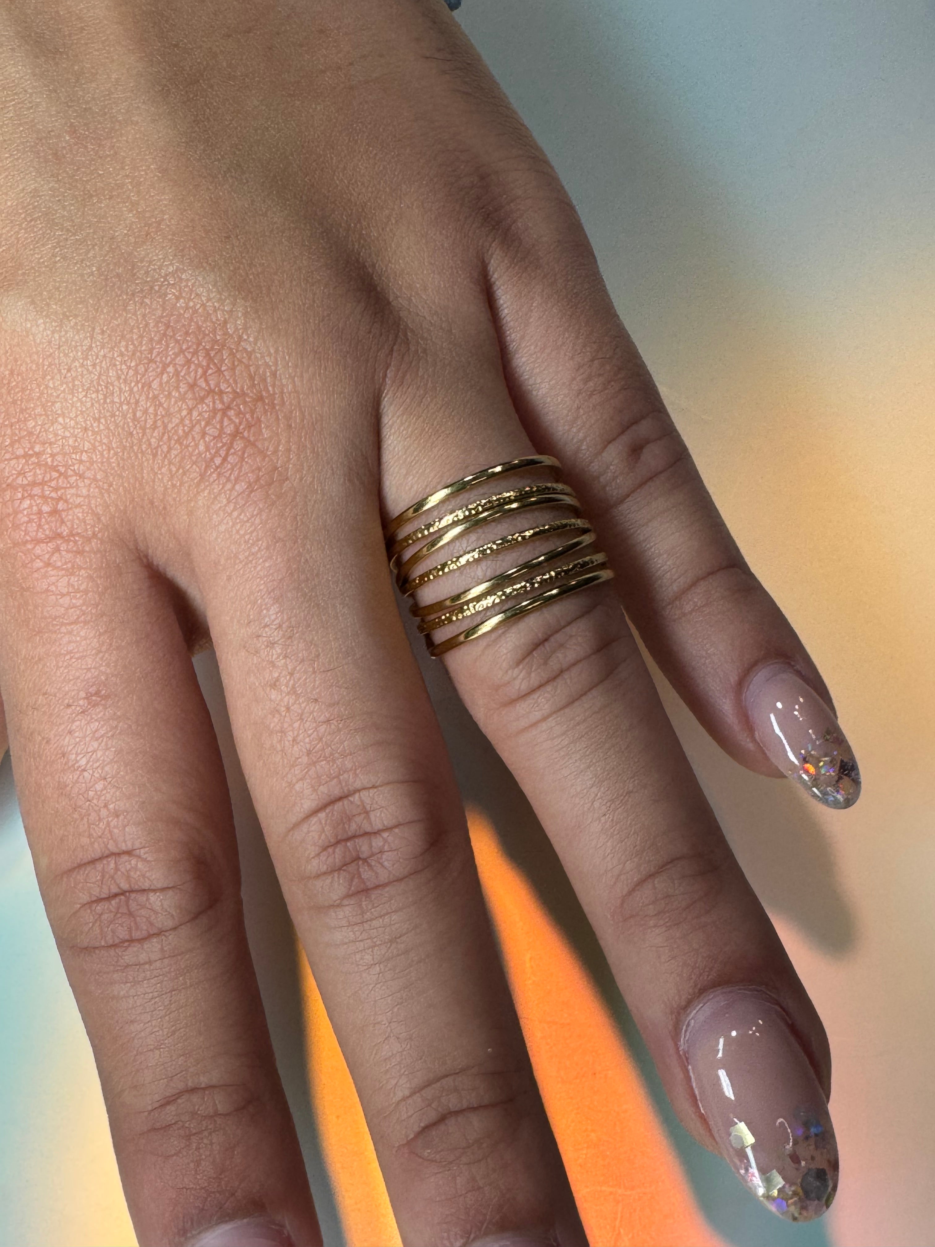 Sortijas (aros anchos)