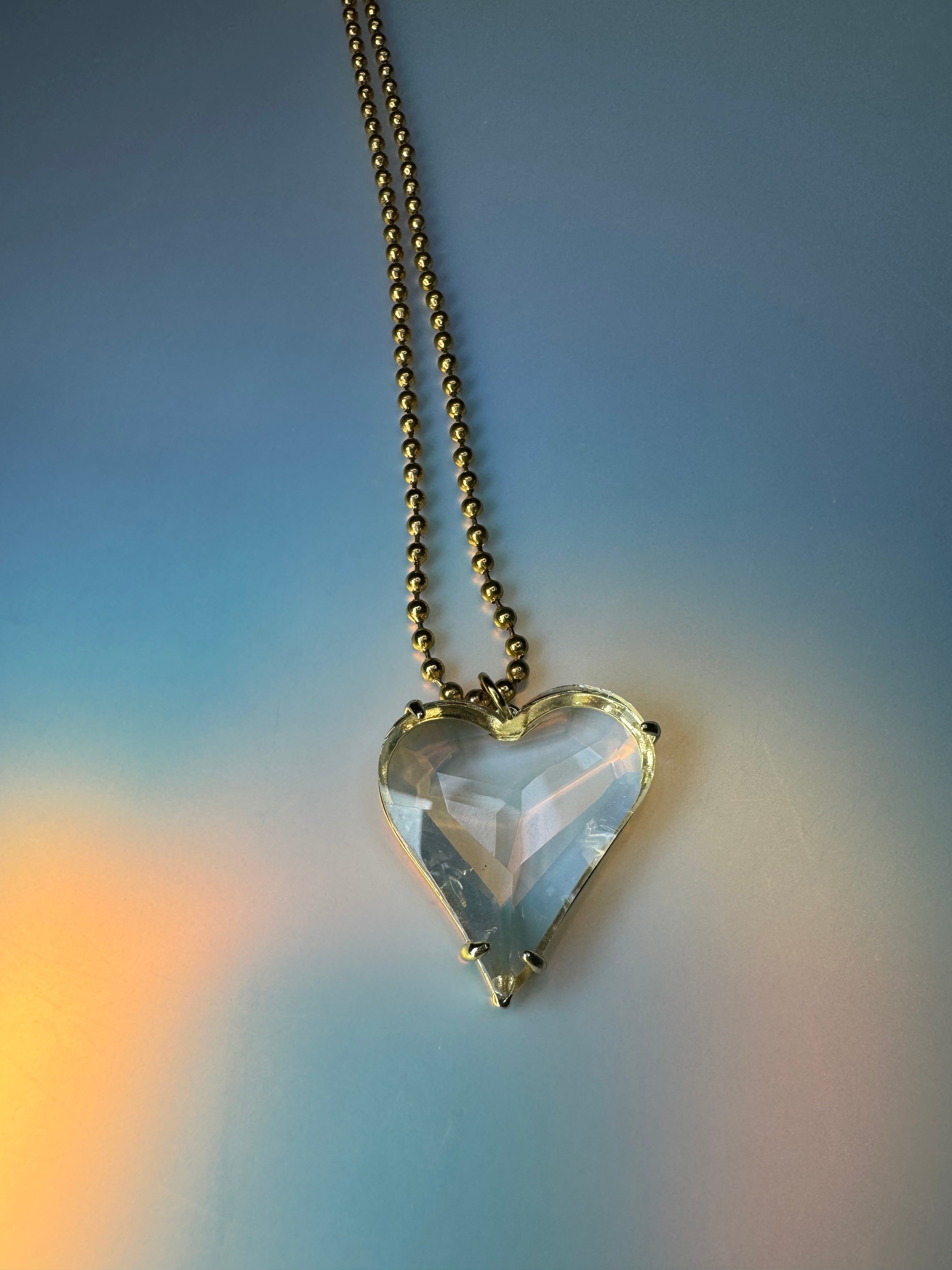 Cadena CORAZÓN DE LUZ